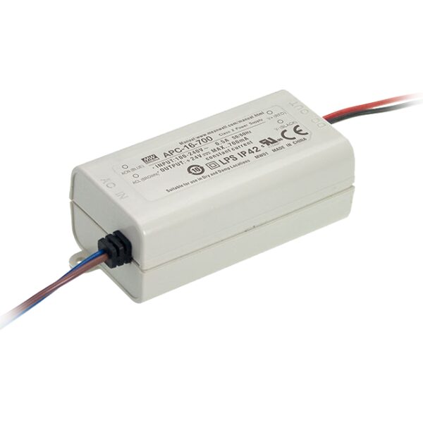 APC 12-48V/16W/350mA napájací zdroj pre LED osvetlenie
