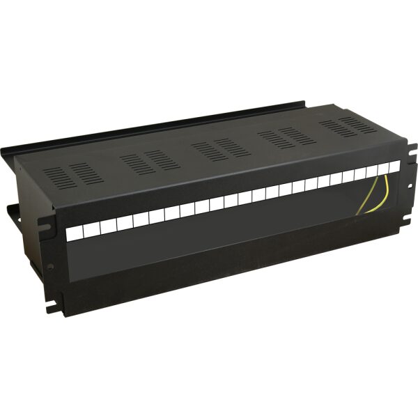 Kryt so zbernicou DIN pre skrinky RACK  24×S  hĺbka 160 mm