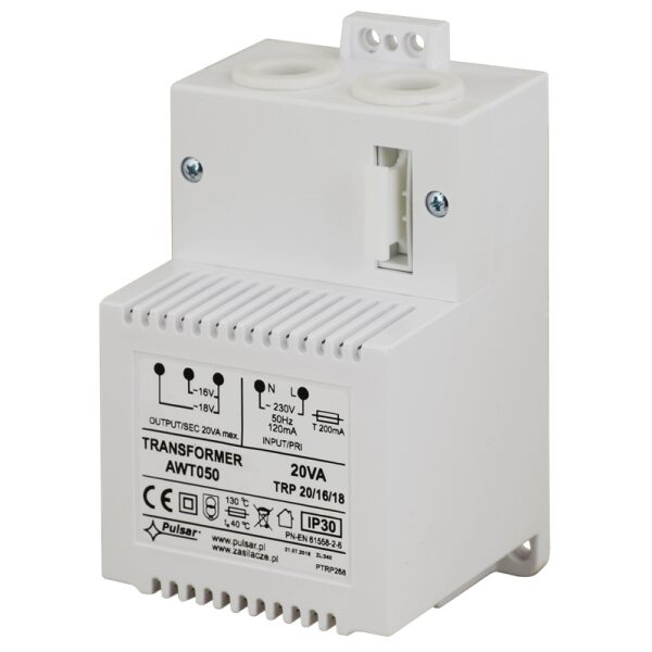 Transformátor TRZ 20VA/16V/18V