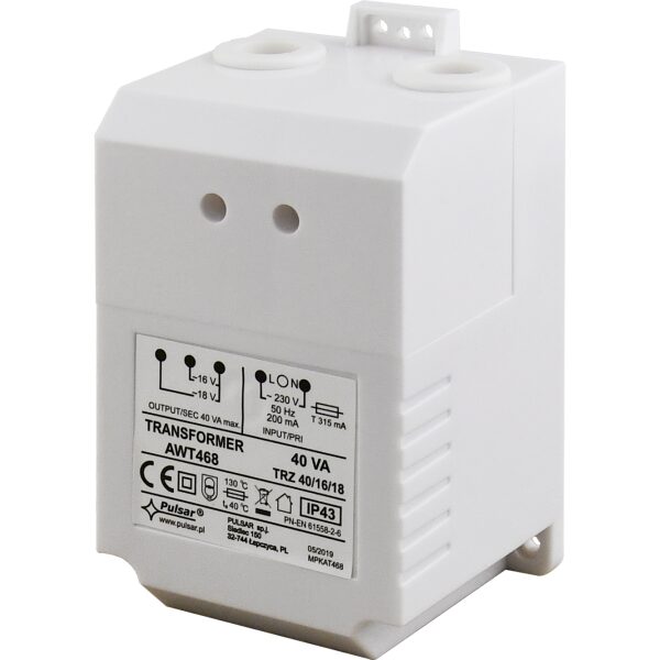 Transformátor TRZ 40VA/16V/18V