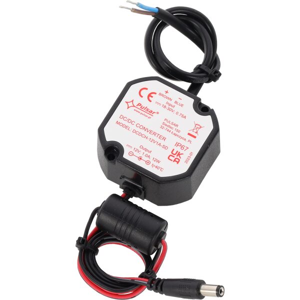 12V/1A/55MM znižujúci menič s konektorom