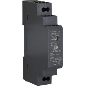 DDR 12V/15W/1.25A DC/DC konvertor na DIN lištu