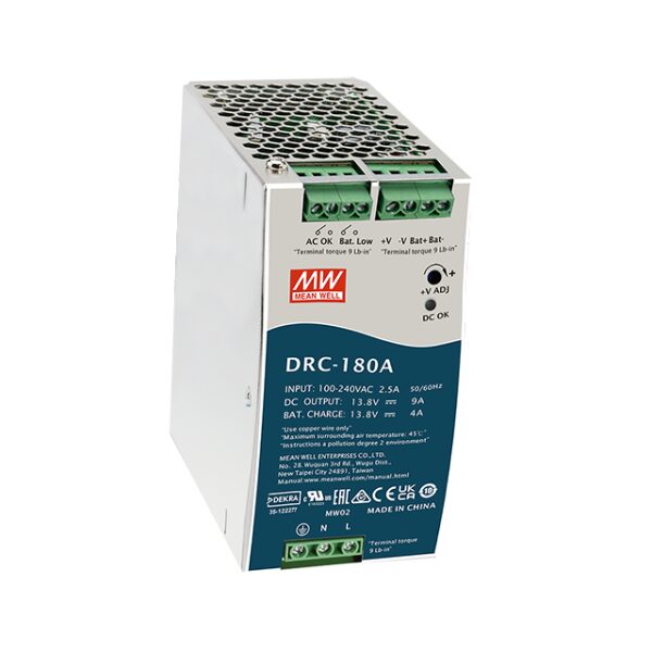 DRC 13.8V/180W/9A/4A napájací zdroj na DIN lištu