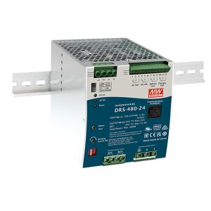 DRS 24V/480W/4.6A/15.4A napájací zdroj na DIN lištu