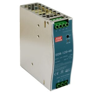 EDR 48V/120W/2.5A napájací zdroj na DIN lištu