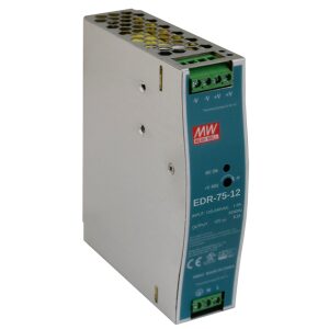 EDR 12V/75W/6.3A napájací zdroj na DIN lištu