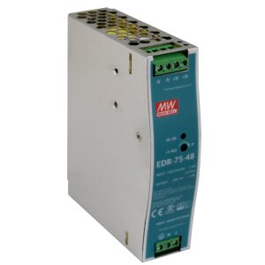 EDR 48V/75W/1.6A napájací zdroj na DIN lištu
