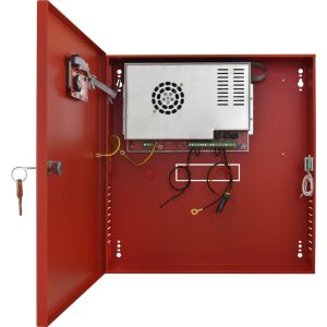 EN54C 27.6V/10A/2x17Ah/LCD napájací zdroj pre protipožiarne systémy