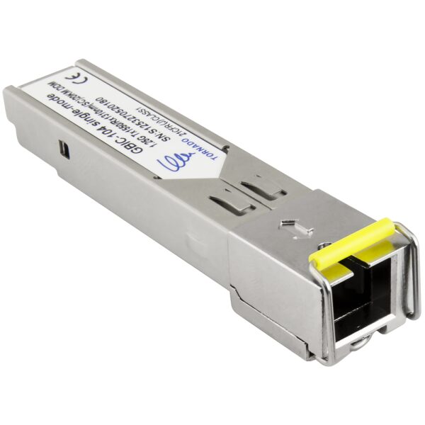 SFP modul GBIC-104  jednorežimový 1.25G  Tx:1550 / Rx:1310  SC  20KM  DDM (TORNADO)