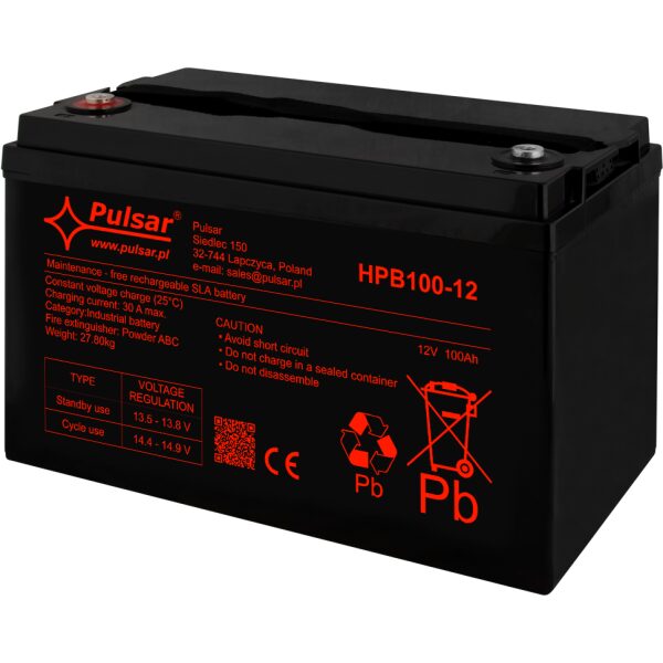 Akumulátor 100Ah/12V HPB