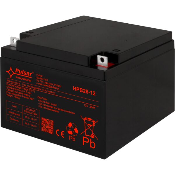 Akumulátor 28Ah/12V HPB