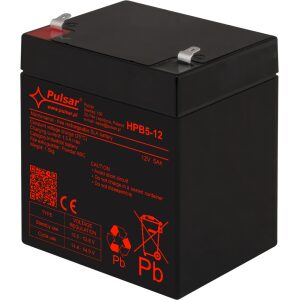 Akumulátor 5Ah/12V HPB