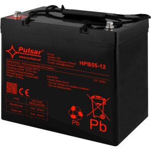 Akumulátor 55Ah/12V HPB