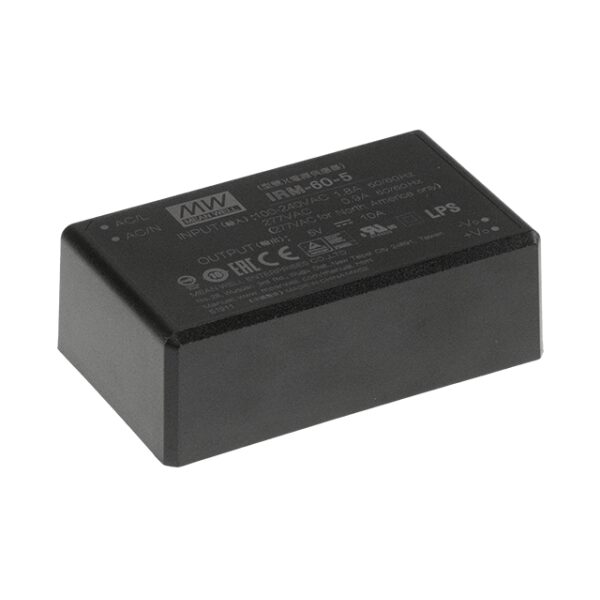 IRM 12V/60W/5A mini napájací zdroj