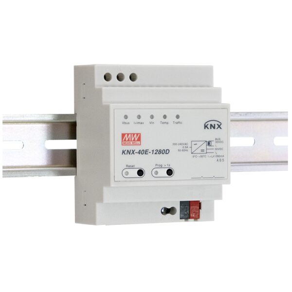 KNX 30V/38.4W/1280mA napájací zdroj na DIN lištu