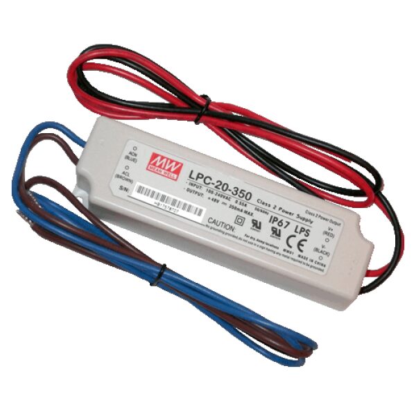 LPC 9-48V/20W/350mA napájací zdroj pre LED osvetlenie