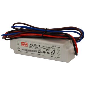 LPV 12V/20W/1.67A LED napájací zdroj pre LED osvetlenie