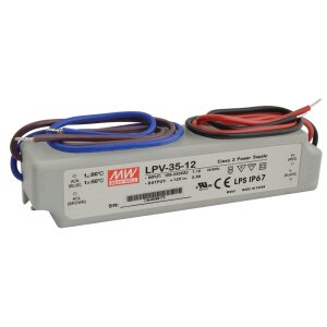 LPV 12V/35W/3A LED napájací zdroj pre LED osvetlenie