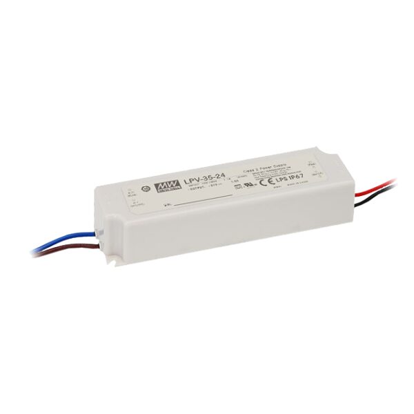 LPV 24V/35W/1.5A LED napájací zdroj pre LED osvetlenie