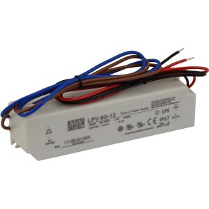 LPV 12V/60W/5A LED napájací zdroj pre LED osvetlenie