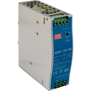 NDR 48V/120W/2.5A napájací zdroj na DIN lištu