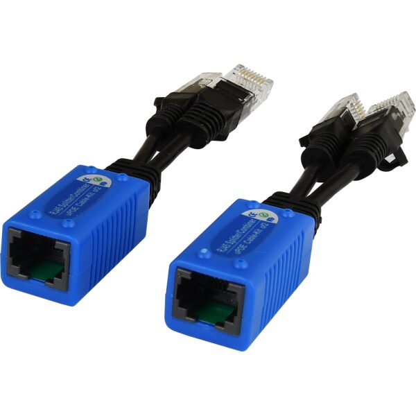 P-POE2 Rozdeľovač 2xRJ45 (konektor) - 1xRJ45