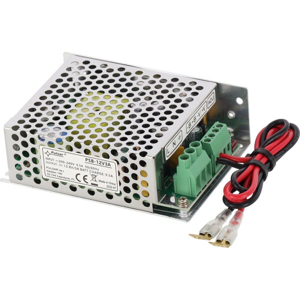 PSB 13.8V/3A zálohovaný pulzný zdroj do skrinky