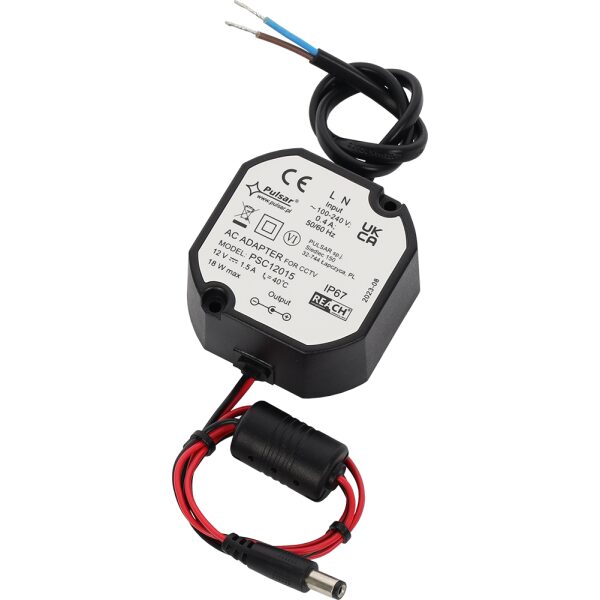 PSC 12V/1.5A/66MM pulzný napájací zdroj