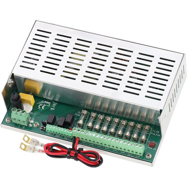 PSDCG2 13.8V/8A/8x1A viacvýstupový podporný spínaný napájací zdroj Trieda 2