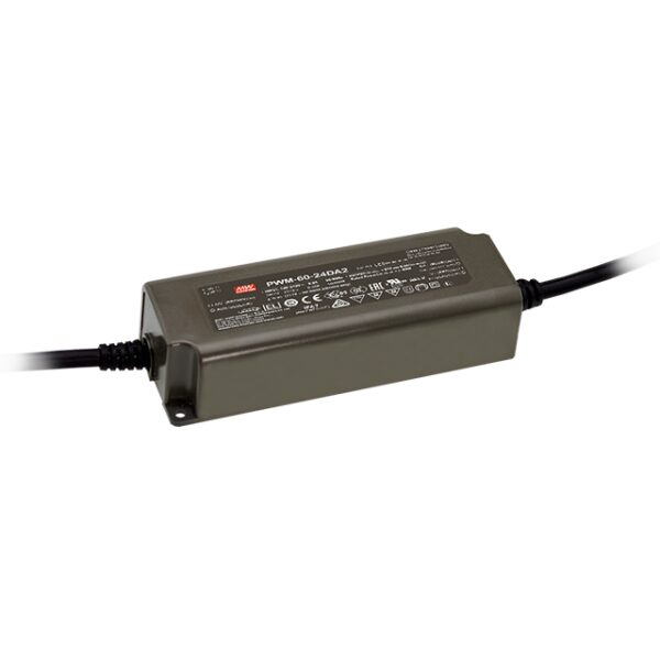 PWM 24V/60W/2.5A napájací zdroj pre LED osvetlenie