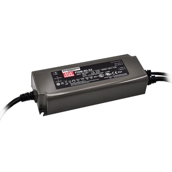 PWM 24V/90W/3.75A napájací zdroj pre LED osvetlenie