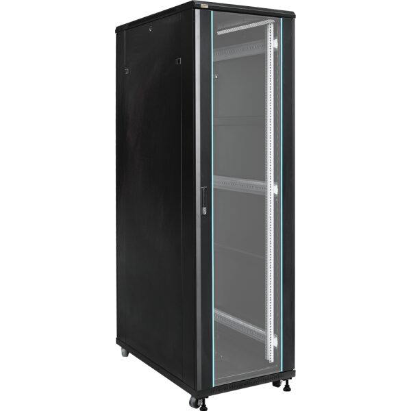 Skrinka RACK 42U stojaca na zloženie 600x1000