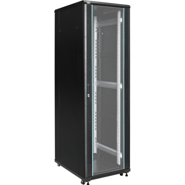 Skrinka RACK 42U stojaca na zloženie 600x800