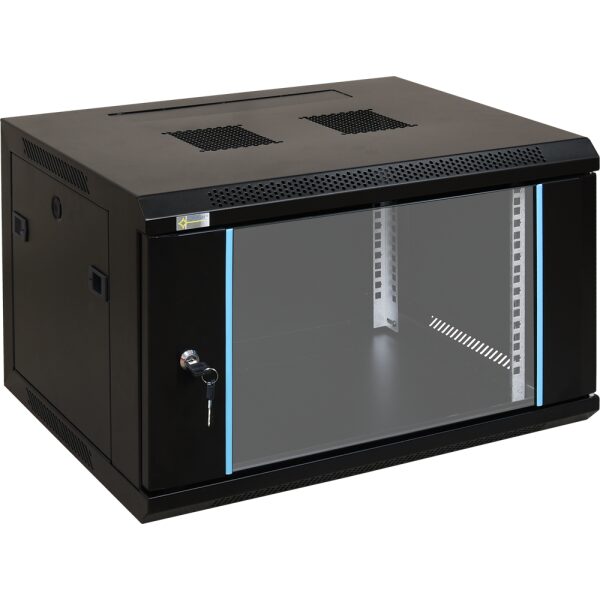 Skrinka RACK 6U Závesná zváraná 600x450