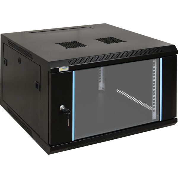 Skrinka RACK 6U Závesná zváraná 600x600