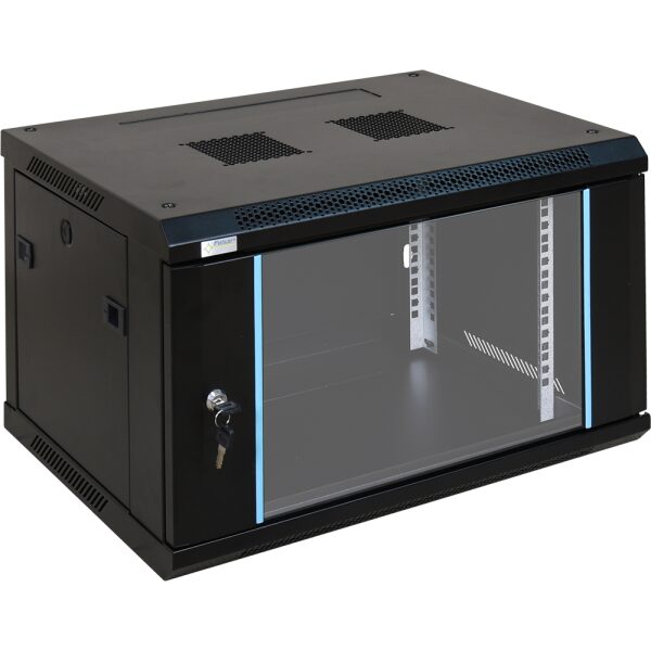 Skrinka RACK 6U Závesná na zloženie 600x450