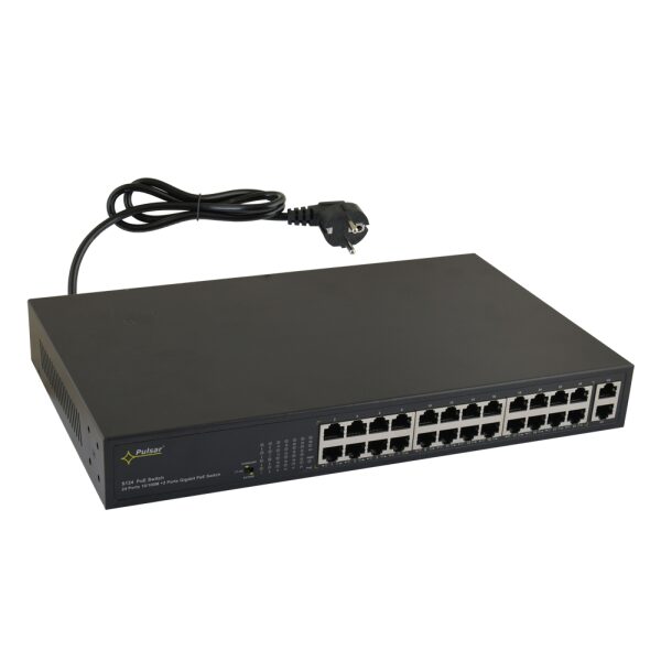 24-portový switch S124 pre 24 IP kamier