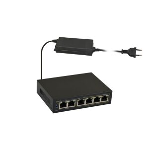 6-portový switch S64 pre 4 kamery IP