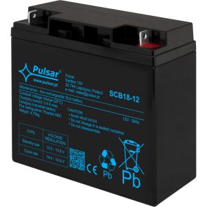 Akumulátor 18Ah/12V SCB
