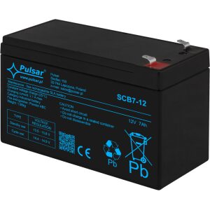 Akumulátor 7Ah/12V SCB