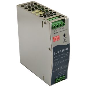 SDR 48V/120W/2.5A napájací zdroj na DIN lištu