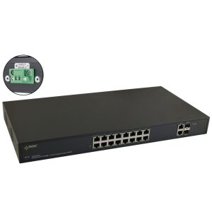SF116WP 16-portový PoE switch pre 16 IP kamery bez napájacieho zdroja