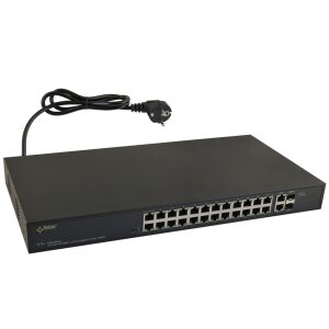 24-portový switch SF124 pre 24 IP kamier