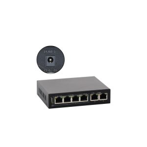 SG64WP-BT 6-portový PoE switch pre 4 IP kamery bez napájacieho zdroja