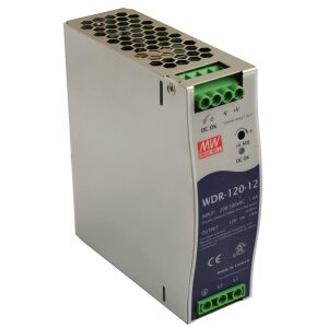 WDR 12V/120W/10A napájací zdroj na DIN lištu
