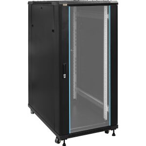 Skrinka RACK 27U stojaca zložená 600x1000